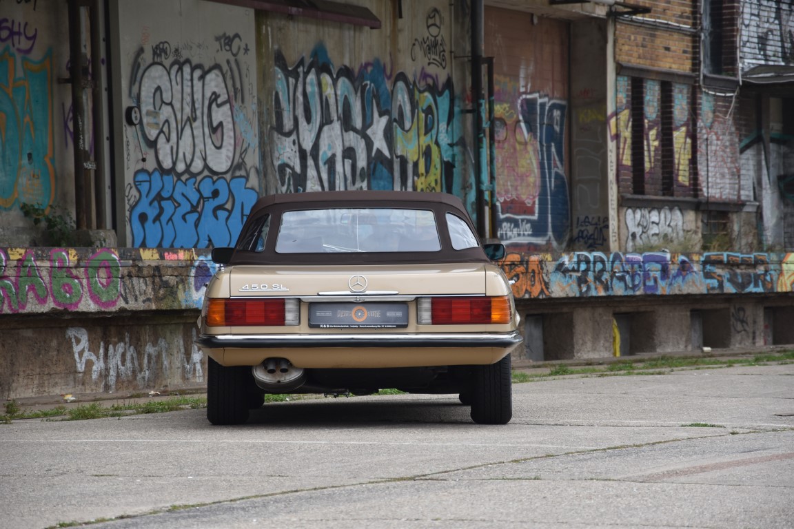 Mercedes-Benz SL 450 Heckansicht