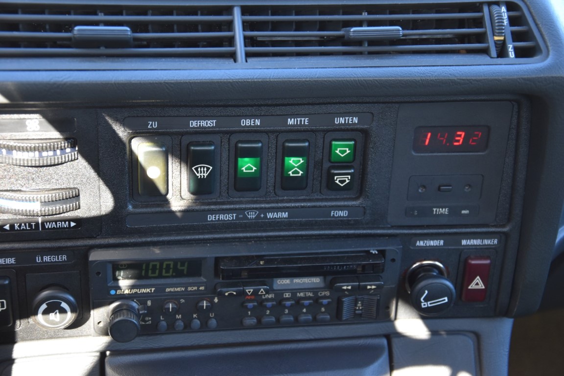 BMW 728i Klimabedienelement