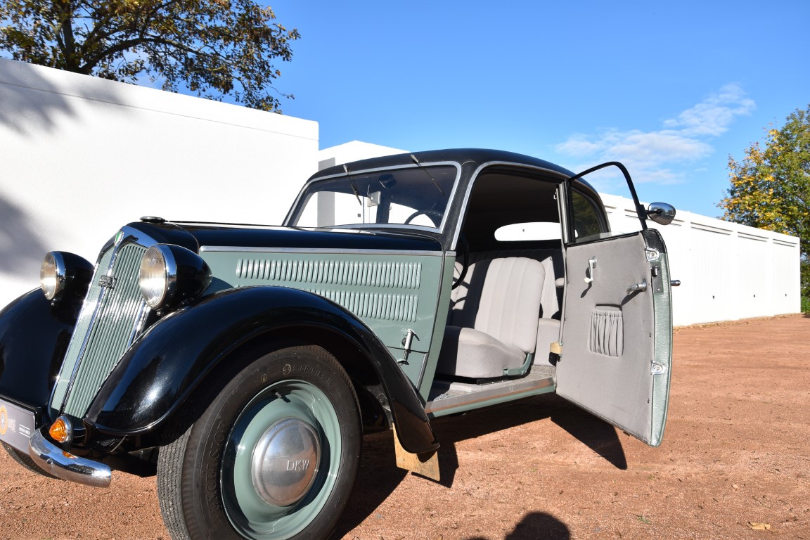 DKW F8 Reichsklasse Einstieg