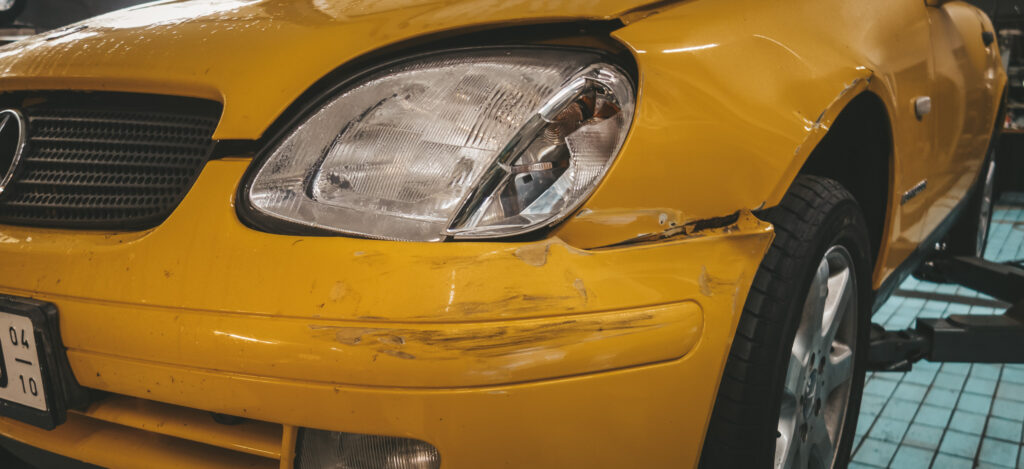 Unfallschaden Mercedes Benz SLK